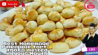 How to make pineapple Tart l Homemade/ Traditional Cookies for Chinese New year