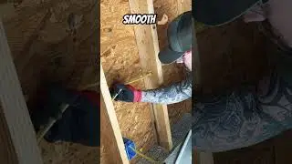 ⚡️Running Electrical Wire Through the Walls #diy #electrician