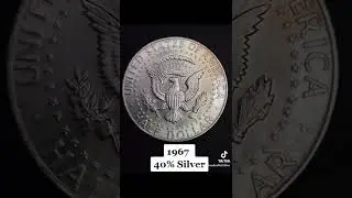 Silver Half Dollars 1964 - 1969 #coins #silver #coincollecting