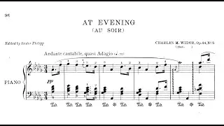 Charles-Marie Widor: At Evening, Op.44/5