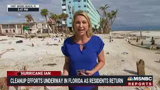 Stephanie Stanton covers the aftermath of Hurricane Ian