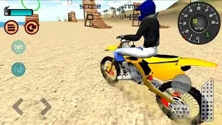 Motocross Beach Jumping 3D - Android GamePlay HD - Extreme Motor Bike Stunts Games