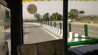 Hrtc bus in Kangra shimla bia Rohru Route service #Himachal#Travel vlog