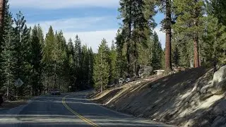 Great western divide highway Sequoia national Forest