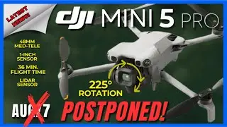 🚨Mini 5 Pro Launch Delayed + Surprising New DJI Leaks!