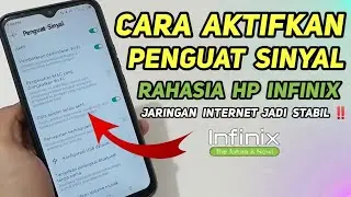 CARA MENGAKTIFKAN TOMBOL PENGUAT SINYAL DI HP INFINIX | TOMBOL PENGUAT SINYAL INFINIX