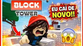 😱 NINGUÉM CONSEGUE PASSAR DESSE JOGO! | Block Tower no Roblox