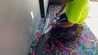 Arcade Carpet Installation