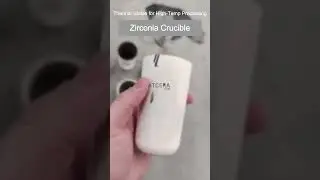 Zirconia Crucible Thermal Stable for High-Temp Processing