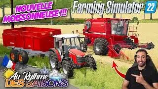 Une Magnifique CASE Axial comme premi&egrave;re Moissonneuse !!! (Map Campagne Angevine modifi&eacute;e) #8