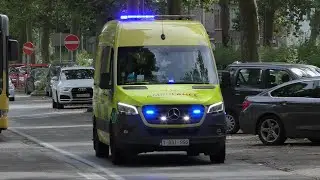 Intervention PIT Ambulance Centre Hospitalier Universitaire Ambroise Par&eacute; Mons