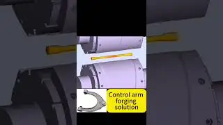 How to forge control arm with best solution?