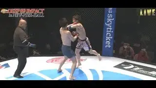 Фрагменты поединка / Fight highlights. DEEP 89 Impact.