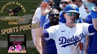 LIVE: NBA Power Rankings, Dodgers Season Preview | GSMC Down by Contact Sports Podcast