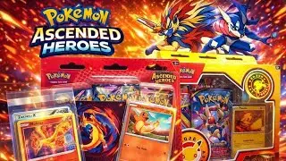 Pok&eacute;mon Ascended Heros pre release opening