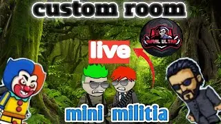 mini militia live unlimited custom rom join fast ! Nepali / Hindi 😱😱