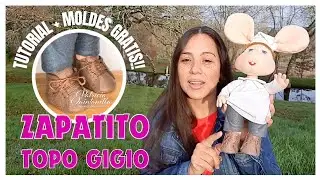 COMO HACER LOS ZAPATITOS DE TOPO GIGO PARA QUE SE QUEDE QUIETO 🥰 HECHO A MANO 08/02/2024