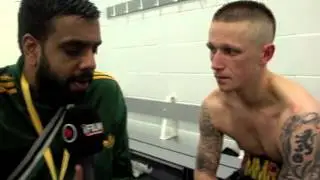 MICHAEL ROBERTS OUTPOINTS MARIUSZ BAK IN GLASGOW - POST FIGHT INTERVIEW FOR iFILM LONDON