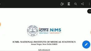 DELHI ICMR DATA ENTRY JOB