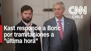 Kast critica gestiones de 