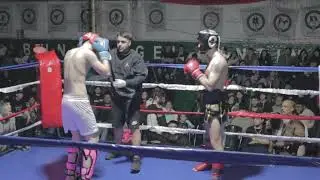 GOOD FIGHTERS 2   PELEA KICK BOXING   JEREMIAS MENDOZA  VS   NICOLAS MACIJAUKAS