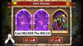 JT's Free 2 Play INSANE Rolls Spend Gems & Win WOW Castle Clash