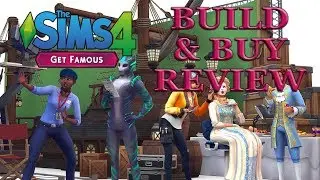 OK THIS IS EPIC - Build & Buy Review | The Sims 4 Get Famous