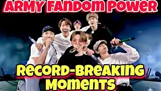 BTS & ARMY || Breaking Every Record In History || The Power Of Unity 🔥