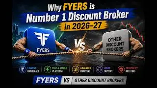 Why FYERS is Number 1 Discount Broker in 2024-25 || FYERS vs Other Discount Brokers