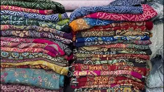 Shamooz Silk Block Print Shirt &Dupatta New Colours & Designs 2025 Collection for order📲0308 8721111