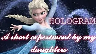 #shorts //𝙷𝙾𝙻𝙾𝙶𝚁𝙰𝙼 - A short experiment by my daughters #shortvideo
