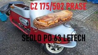 #7 CZ 175/502 rok 1961 sedlo