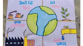 Clean india green india #drawing #longvideo 