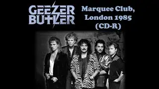 Geezer Butler - Patrol / Dancing with the Devil / Street Wars - Live 1985 (CD-R)