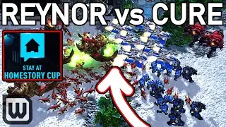 The SLOWEST Siege Tank Push - Reynor (Zerg) vs Cure (Terran)