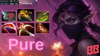 Pure [Templar Assassin] | BB beat NIGMA G | Carry gameplay TI 2025