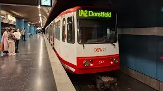 Stadtbahn Dortmund - Mitfahrt im B80C nach Dorstfeld.