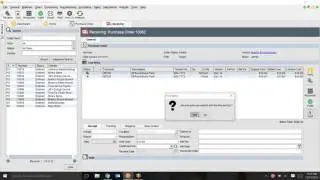 Fishbowl Inventory: Receiving Screen