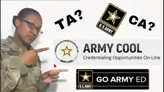 ARMY'S SECRET CREDENTIALING PROGRAM!! ARMY COOLS!! PART 1 #TA #CA #EDUCATION #OPPORTUNITY