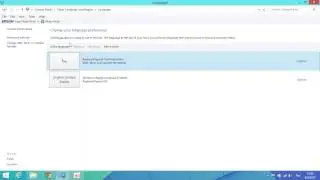 Windows8 1 การเซทเปลี่ยนภาษาที่แป้นพิมพ์
