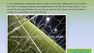 Synthetic Turf Sport Surface