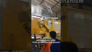 This is a 3500 tons die casting machine of #devontitanium #factory #diecast #diecastcars