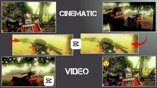 Bike Cinematic Video Editing Kaise Kare || On Capcut || How To Create Cinematic Video