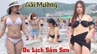 Du Lịch Biển Sầm Sơn Thanh Hóa Bỏng Mắt Với Các Cô Gái Xứ Mường Thanh