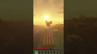 sunset parkour! #minecraft #sunset #parkour #mcpe #dancing #song #chill #minecraftparkour #vibesongs
