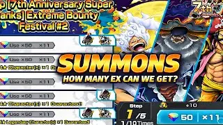 New Insane 3 Ex Scout Summons(Worth It?) 7th Anniversary Thank You One Piece Bounty Rush | OPBR