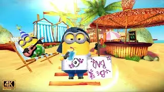 Despicable Me Minion Rush Striker Minion at Special Mission 10th Anniversary at Minion Beach Stage 3