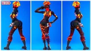 FORTNITE *LEAKED* TECTONIC KOMPLEX SKIN SHOWCASED WITH DANCE EMOTES 😍❤️