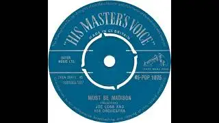UK New Entry 1962 (235) Joe Loss & His Orchestra - Must Be Madison