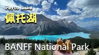 【冰原大道Icefields Parkway VLOG - Mistaya Canyon、Waterfowl Lake Viewpoint、佩托湖 Peyto Lake、弓湖 Bow Lake】